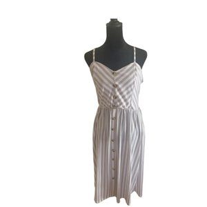 New -  Stripe Spaghetti Strap Dress!